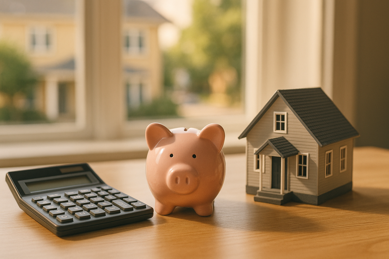 A friendly mortgage loan officer discussing rates with a couple in an office setting.