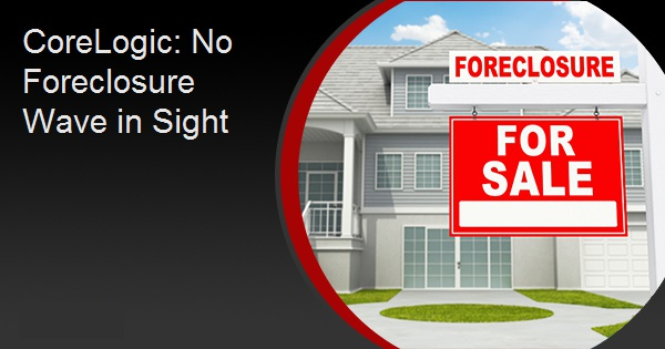 CoreLogic: No Foreclosure Wave in Sight